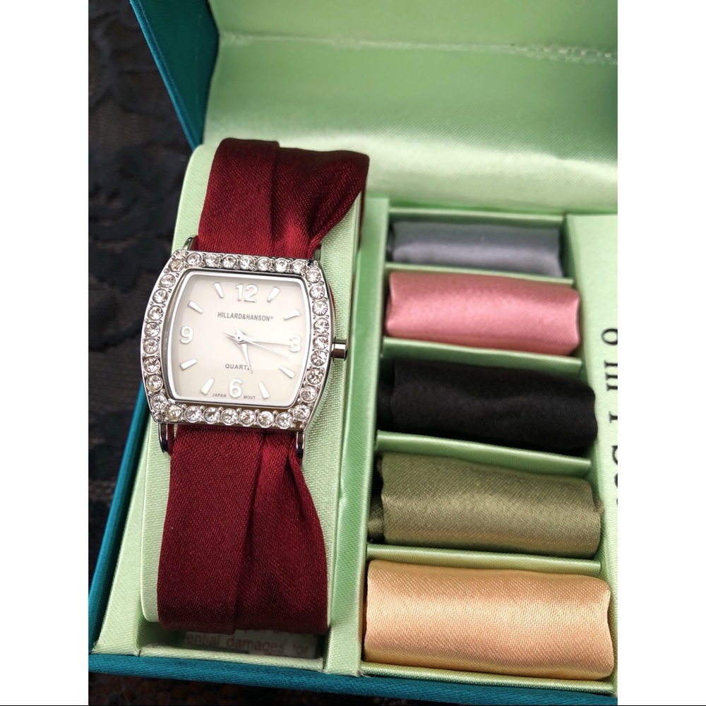 Hillard & Hanson interchangeable watch